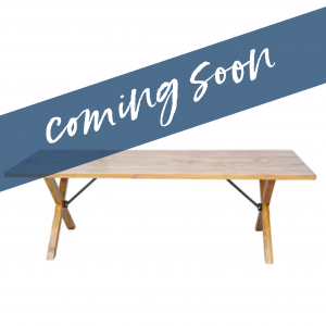 Wooden Cross-Legged Table